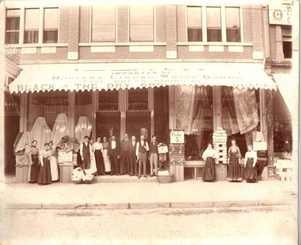 Black's Dry Goods - 1901